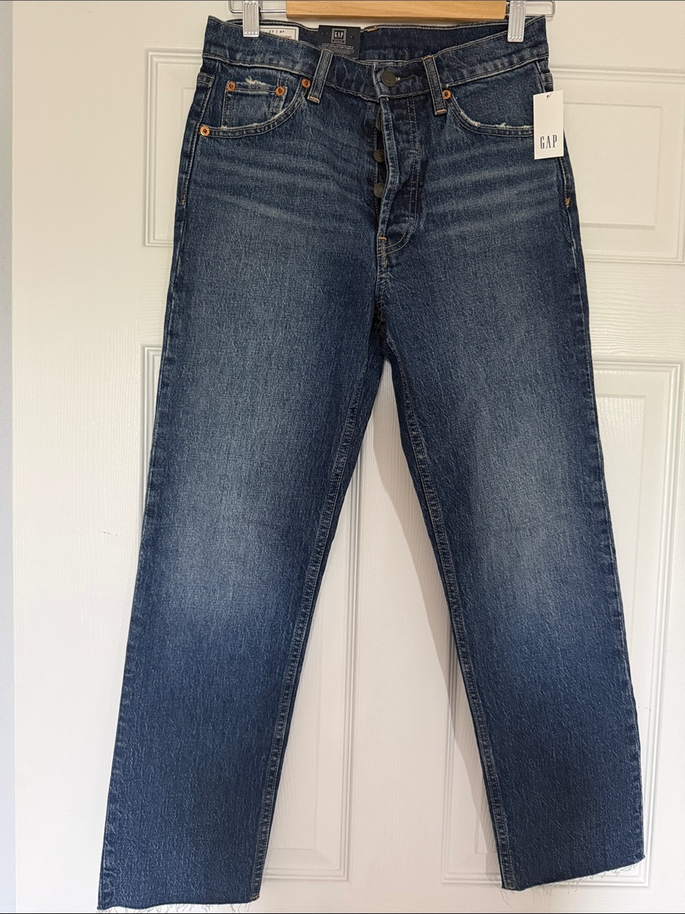 GAP Women's Straight Leg Jeans - Indigo